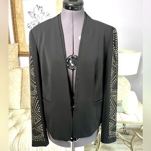 Cache embellished blazer